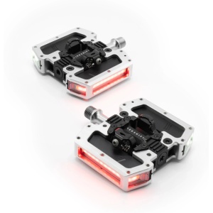 Pedale Redshift Arclight PRO SPD with Light Modules, Argintiu
