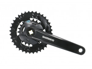 Pedalier Shimano Altus 22/36T, 170mm FC-M315 black, 7-8V, square