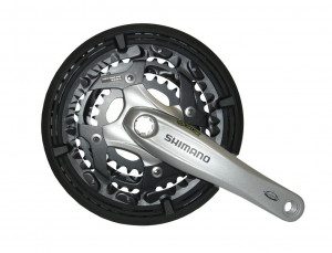 Pedalier Shimano T 521 48/36/26 175 mm Silver FC-T 521, with KSS, Octalink