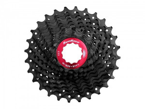 Pinioane Sunrace CSRX1 EAU caseta 11-32T 11v negre/rosu