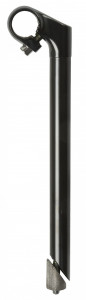 Pipa bicicleta camping 1' otel/alu 22,2/25,4-40/270mm neagra