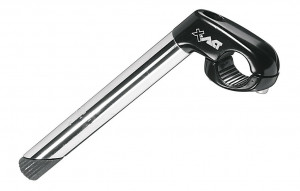 Pipa Ergotec Cat2 Niro SL 300mm/40mm Niro/Alu,black/silver, 1",22.2mm, 35mm