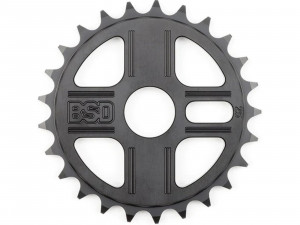 Placa pedalier BSD Tbt SPROCKET 28T negru
