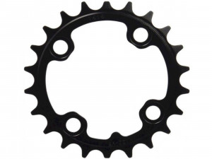 Placa pedalier MTB 32T 104 V7 aluminum hard black