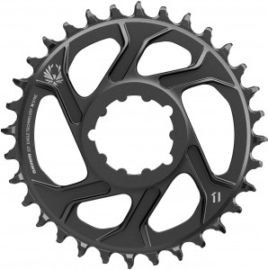 Placa pedalier X-SYNC 2 32T Direct Mount 3mm Offset Boost Alum Eagle Black