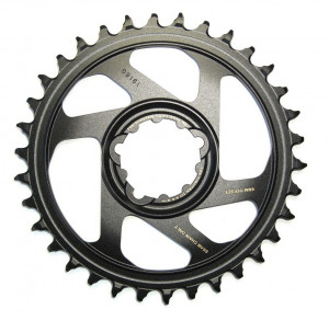 Placa Sram X-Sync Boost 12V. 32T., negru, Alu, Direct M, offset 3mm
