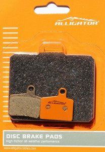 Placute Frana - organic - compatibil Hayes Ryde - Alligator VX033