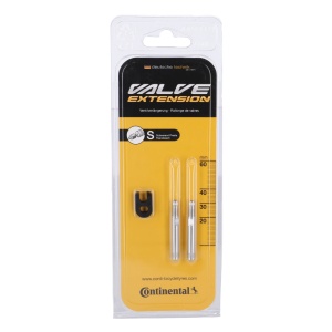 Prelungitor Valva Continental 30mm, Aluminiu, Argintiu, Set 2 Bucati