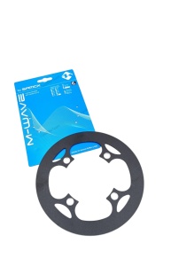 Protectie Foaie Angrenaj (chainguard) Samox PD-G-104-SL, alu, BCD 104mm, 42T, pt E-bike, neagra, AM