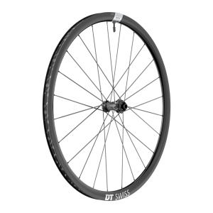 Roata Fata DT Swiss E 1800 Spline 30 DB 28 Inch/22 Aluminiu, Negru, Center Lock, 100/12mm TA