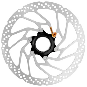 Rotor Pt. Frana PE Disc Shimano SM-CL300-L,03mm, Cu Piulita Center Lock (Canal Intern Si Extern), Numai Pt. Placute Resin