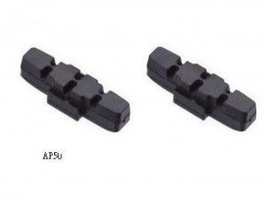 Saboti Ashima AP50CV-P-MH-AL-MTB, pentru franele pe janta Magura HS33, negri