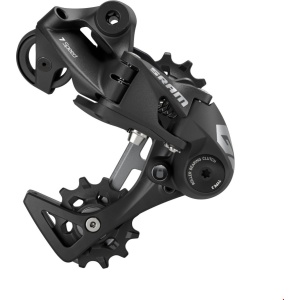 Schimbator spate SRAM GXDH 7v, Medium Cage, GX DH Type 3.0, Negru