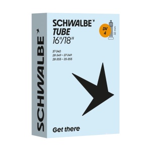Schwalbe DV 4 Camera 16/18 Inch 28/37-340/355 Valva Dunlop 32mm