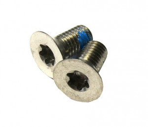 Screws Sram steel T25 multi-tooth 5mm,2 pcs.,Flat Mount Caliper