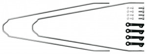 Set f. mudguards SKS Velo 42 Urban,black standard