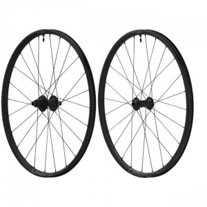 Set roti Shimano WH-MT601-B-29 29" 24h/24h pt.12 v ax E-THRU 15mm/12mm tubeless Old 110mm/148mm center lock