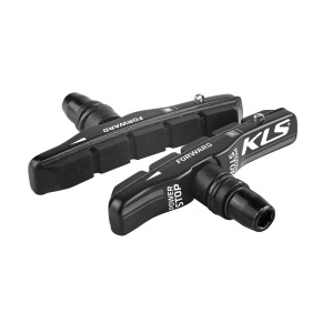 Set saboti frana KELLYS Powerstop V-01, Negru