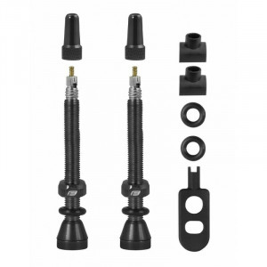 Set Valve Tubeless Force 2xFv 60mm Negre