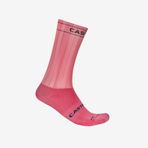 Sosete CASTELLI Fast Feet 4, Unisex, Roz Giro