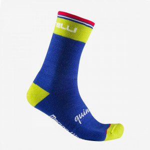 Sosete Castelli Quindici Soft Merino Vivid Blue