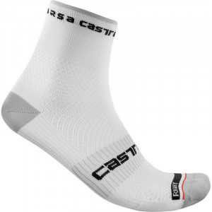 Sosete Castelli Rosso Corsa Pro 9 Albe