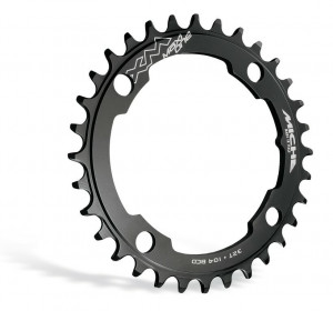 sprocket eBike Miche for Brose 36t,blk XM Maxi one 36 teeth,BCD 104 black