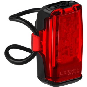 Stop Spate LEZYNE KTV+ Drive Rear, 75 lm, USB-C, IPX7, Negru