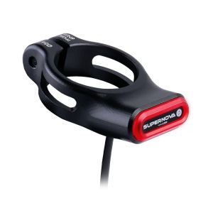 Supernova TL3 MINI SEATPOST CLAMP Rear Light, Seatpost Mount, 12V - 31,6 mm