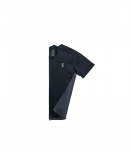 Tricou alergare On Performace-T black shadow 2019