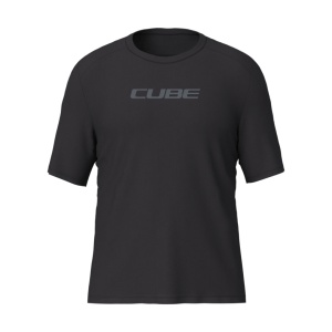 Tricou CUBE Functional Shirt S/S Black