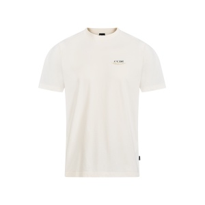 Tricou Cube Organic T-Shirt Club Dropshoulder Alb