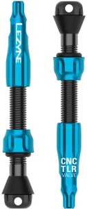 Valvă tubeless Presta CNC Pro Lezyne, 44 mm, Albastru