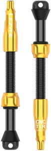 Valvă tubeless Presta CNC Pro Lezyne, 60 mm, Galben