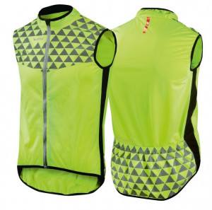Vesta de siguranta Wowow Mont Ventoux yellow reflectorizanta