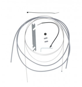 XLC shift cable kit f. Nexus 4/7/8 1,700/2,250mm 1 nipple silver