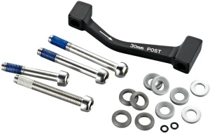 Adaptor frana Avid Post Bracket 30 P, spate 170 mm, inox, CPS + Standard, MTB/Gravel/Road