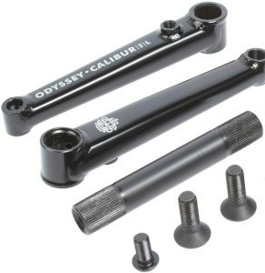 Angrenaj BMX Odyssey Calibur V2, 175 mm, Negru, 3 piese, 22 mm