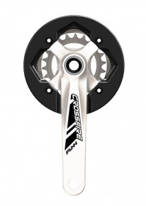 Angrenaj Funn Crossfire 22/32ST Nylon Guard brate 170mm argintiu
