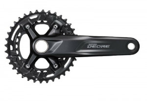 Angrenaj Shimano Deore FC-M4100-2, 36X26T, brat 175mm,10v, fara bb