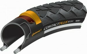 Anvelopa Conti Contact Plus Reflex 28X1.50 40-622, black reflex