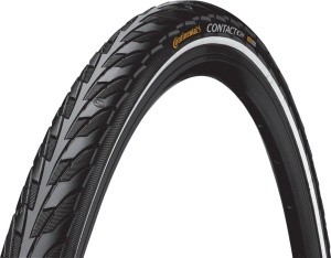 Anvelopa CONTINENTAL Contact, 28x1 3/8x1 5/8", 37-622, Neagra