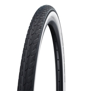 Anvelopa SCHWALBE Road Cruiser HS484, 27x1 1/4", 28/32-630, TS KG SBC, Negru/Alb
