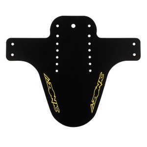 Aparatoare AZONIC Splatter Logo, Negru/Galben Neon