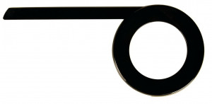 Aparatoare lant Herrmans Slyde 38T, 118mm, 319mm, negru mat