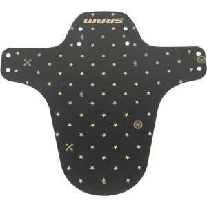 Aparatoare noroi, universal, fata, MTB Rockshox, Negru, Gold Print