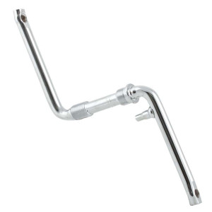 Ax pedalier metal BMX