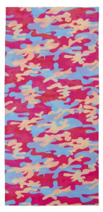Bandana M-Wave roz/albastru camouflage