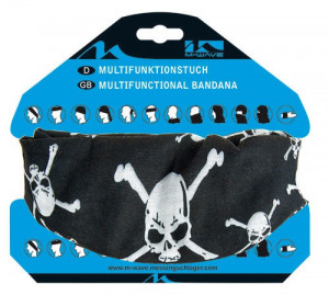 Bandana M-Wave Skull cap schelet neagra