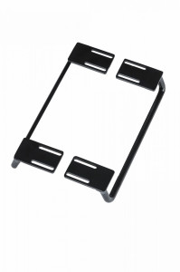 Basil MIK pannier bag tubes for MIK carrier plates 2 pcs., black